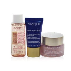 Multi-Active Collection: Day Cream 50ml+ Night Cream 15ml+ Cleansing Micellar Water 50ml+ Bag
