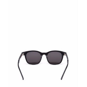A Scandinavian in New York solid black square frame acetate sunglasses ACCESSORIES Kaibosh 