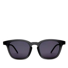 Load image into Gallery viewer, A Scandinavian in New York solid black square frame acetate sunglasses ACCESSORIES Kaibosh 
