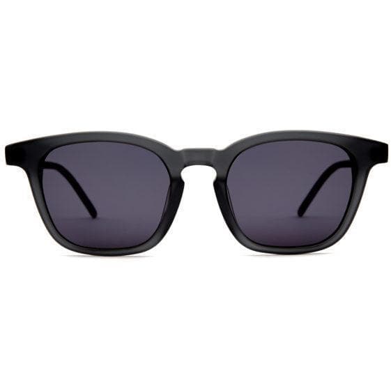 A Scandinavian in New York solid black square frame acetate sunglasses ACCESSORIES Kaibosh O/S 