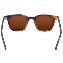 Load image into Gallery viewer, A Scandinavian in New York tortoise shiny square frame acetate sunglasses ACCESSORIES Kaibosh 
