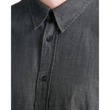 Load image into Gallery viewer, Air black denim shirt Men Clothing Hope 44 
