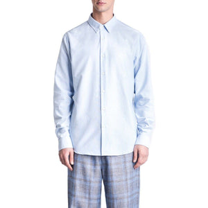 Air clean light blue cotton shirt Men Clothing Hope 44 