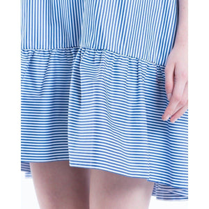 Alberthine cotton stripe mini dress Women Clothing Baum und Pferdgarten 