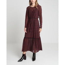 Load image into Gallery viewer, Alley checked printed maxi dress Women Clothing Just Female 
