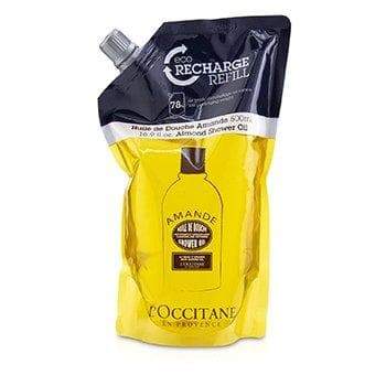 Almond Cleansing & Softening Shower Oil (Eco-Refill) 500ml Bath & Body L'Occitane 