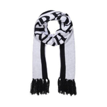 Load image into Gallery viewer, Antwerp fringed logo jacquard scarf ACCESSORIES Won Hundred 
