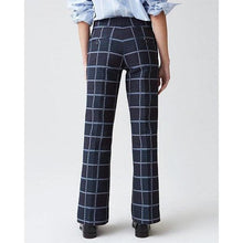 Load image into Gallery viewer, Beat checked jacquard wid-leg pants Women Clothing Hope 

