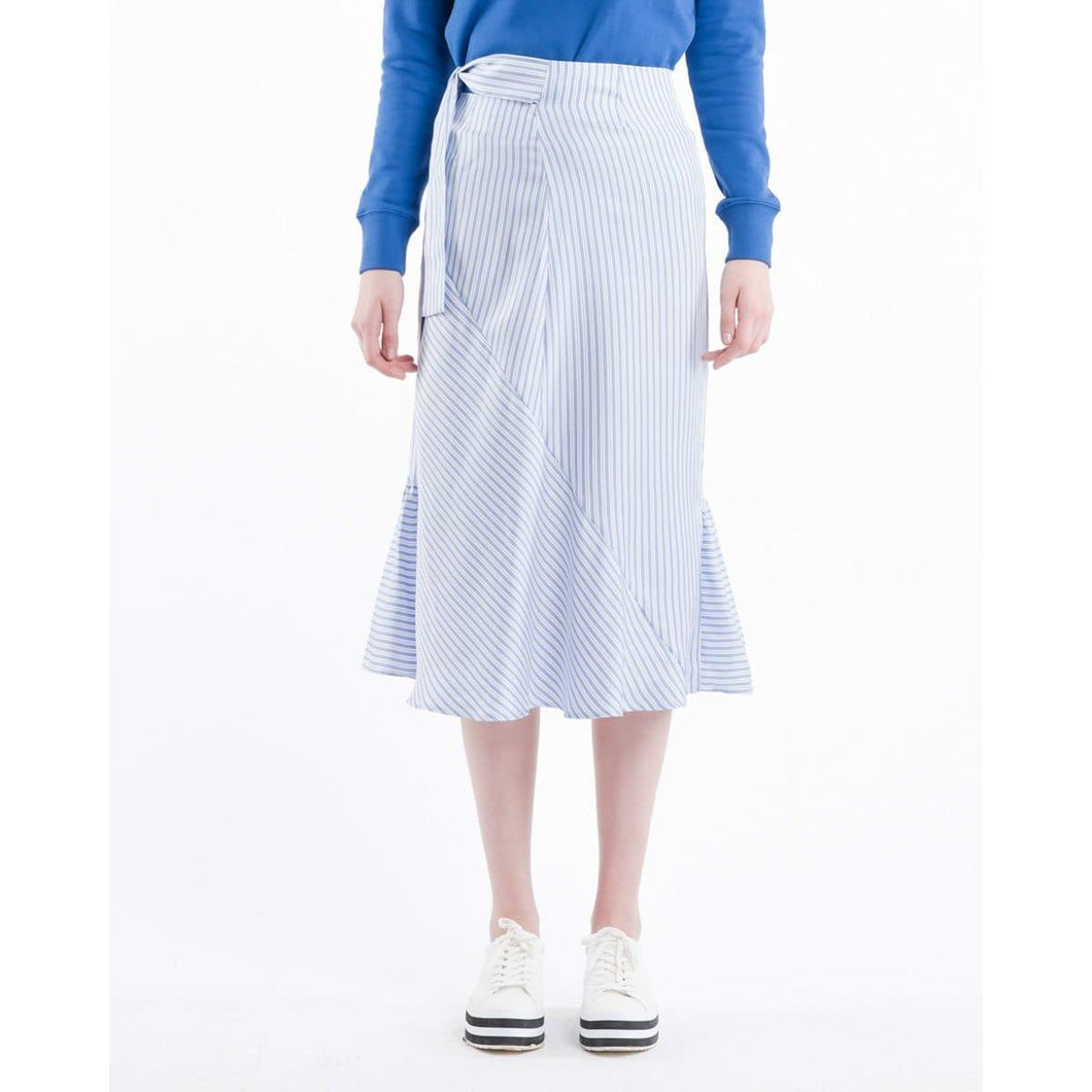 Beate silk asymmetrical midi skirt Women Clothing FWSS XS 