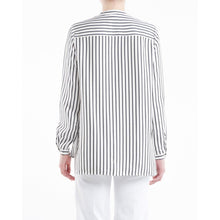Load image into Gallery viewer, Bente silk stripe blouse Women Clothing FWSS 
