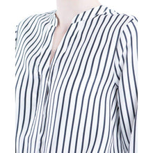 將圖片載入圖庫檢視器 Bente silk stripe blouse Women Clothing FWSS 
