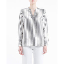 將圖片載入圖庫檢視器 Bente silk stripe blouse Women Clothing FWSS XS 
