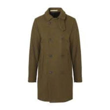 Load image into Gallery viewer, Bergman military wool double breasted coat Men Clothing Whyred 
