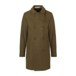 Bergman military wool double breasted coat Men Clothing Whyred 