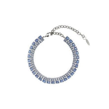 將圖片載入圖庫檢視器 Blue crystal charm choker Women Jewellery Joomi Lim 
