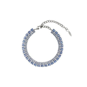 Blue crystal charm choker Women Jewellery Joomi Lim 