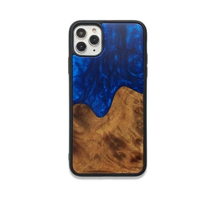 Blue quicksand wood iPhone case ACCESSORIES DTSTYLE 