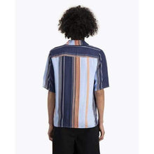 Load image into Gallery viewer, Bo Blue Stripe Viscose Shirt Men Clothing Holzweiler 
