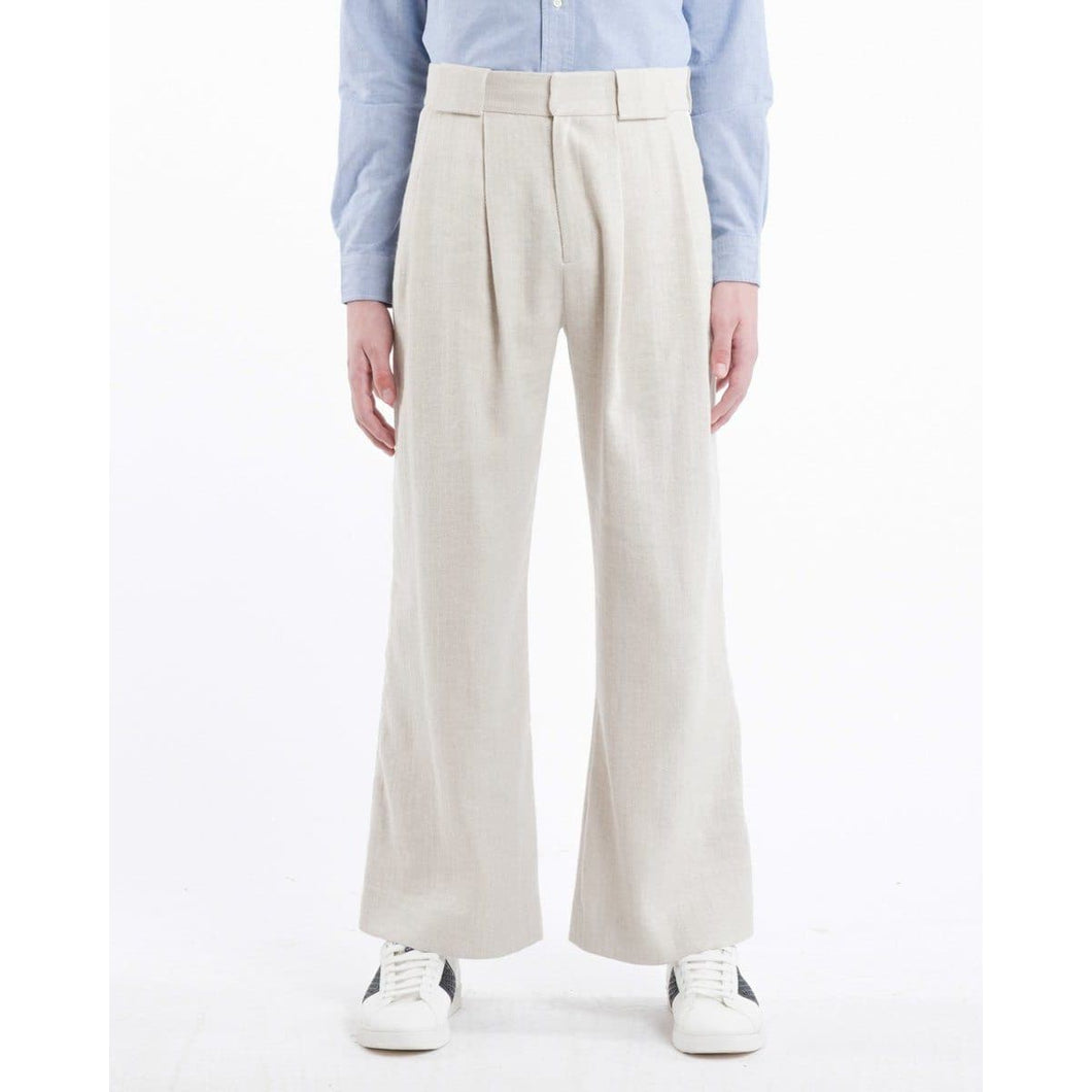 Brag cotton wide leg trouser Men Clothing Hope 44 