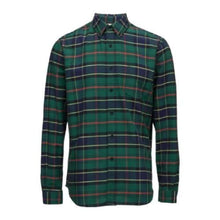 Load image into Gallery viewer, Button green checked shirt Men Clothing Hope 
