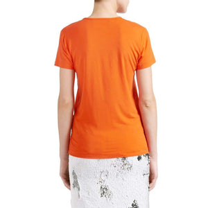 Caitlyn cotton artwork tee shirt Women Clothing Designers Remix 