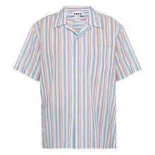 將圖片載入圖庫檢視器 Camp Multi Stripe Cotton Shirt Men Clothing Hope 
