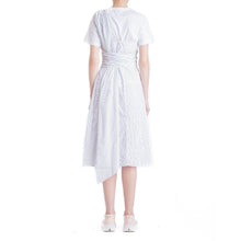 Load image into Gallery viewer, Caprissa organic cotton asymmetrical dress Women Clothing House of Dagmar 
