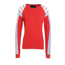 Load image into Gallery viewer, Casey side striped knitted sweater Women Clothing Designers Remix 
