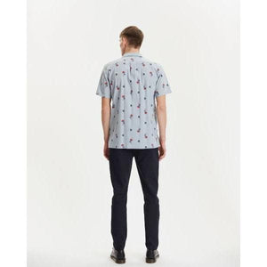 Cave mushroom print short sleeves shirt Men Clothing Libertine-Libertine 