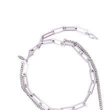 Load image into Gallery viewer, Chain layered crystal lightning bolt charm choker Women Jewellery Joomi Lim 
