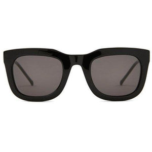 Chips & Salsa solid black oversized square frame acetate sunglasses ACCESSORIES Kaibosh 