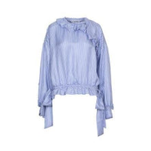 Load image into Gallery viewer, Christina silk stripe blouse Women Clothing FWSS XS 
