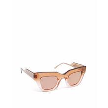 Load image into Gallery viewer, City Survivor blushing pixie shiny oversized square frame acetate sunglasses ACCESSORIES Kaibosh O/S 
