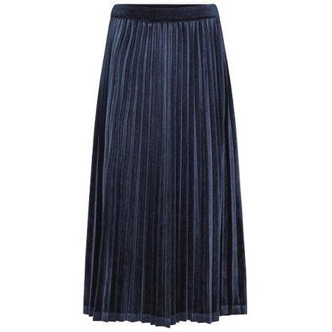 Clara velvet pleated skirt Women Clothing Just Female XS 