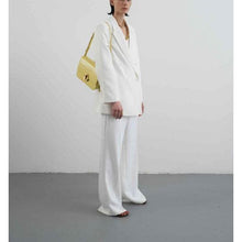 將圖片載入圖庫檢視器 Classic Medium croc-effect leather shoulder bag Women bag PECO 
