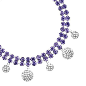 Coloured crystal charms choker Women Jewellery Joomi Lim 