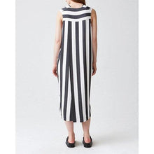 Load image into Gallery viewer, Core striped v-neck maxi dress Women Clothing Hope 
