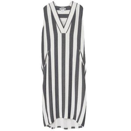 Core striped v-neck maxi dress Women Clothing Hope 34 