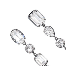 將圖片載入圖庫檢視器 Crystal asymmetrical drop earrings Women Jewellery Joomi Lim 

