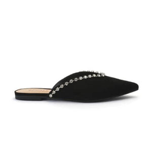 Crystal-embellished suede mules WOMEN SHOES SCHUTZ 