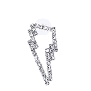 Crystal lightning bolt earrings Women Jewellery Joomi Lim 