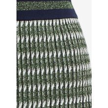 Load image into Gallery viewer, Cyrilla metallic houndstooth knit skirt Women Clothing Baum und Pferdgarten 

