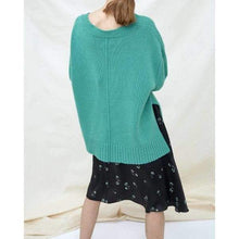 Load image into Gallery viewer, Diana Mint Cashmere Sweater Women Clothing FWSS 
