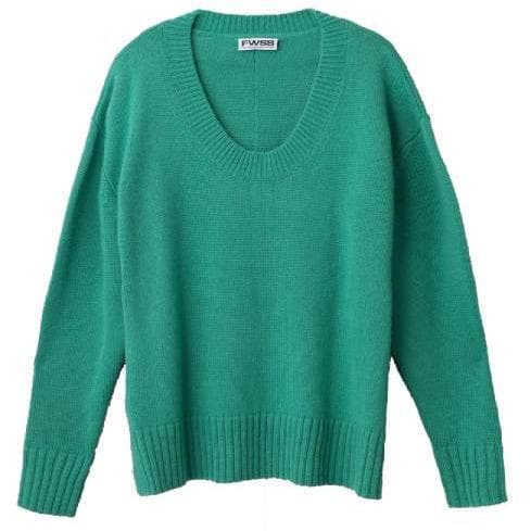 Diana Mint Cashmere Sweater Women Clothing FWSS S 