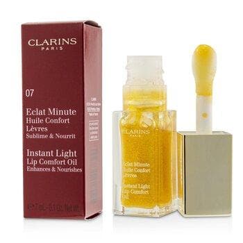 Eclat Minute Instant Light Lip Comfort Oil - # 07 Honey Glam Makeup Clarins 