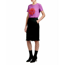 Load image into Gallery viewer, Enye embellished logo cotton tee shirt Women Clothing Baum und Pferdgarten 
