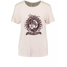 將圖片載入圖庫檢視器 Enye emblem print cotton tee-shirt Women Clothing Baum und Pferdgarten 
