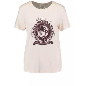 Enye emblem print cotton tee-shirt Women Clothing Baum und Pferdgarten 