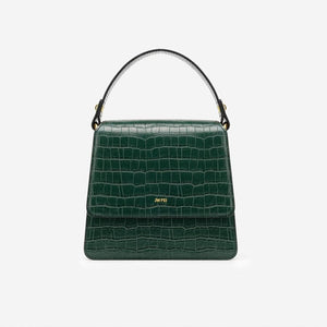 FAE square croc-effect vegan leather mini bag Women bag JW PEI Green 