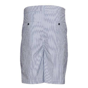 Fjord Blue White Stripe Cotton Shorts Men Clothing Holzweiler 